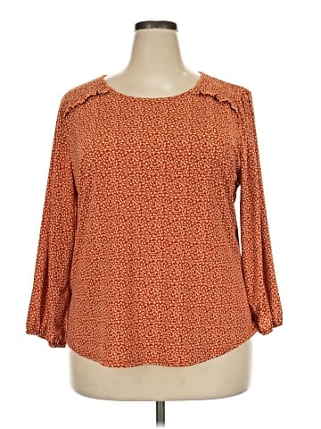 Adrianna Papell 3/4 Sleeve Blouse (view 1)