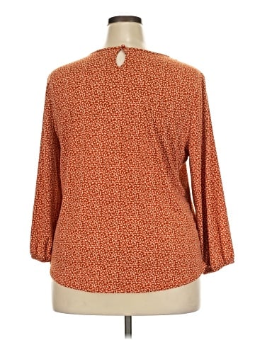 Adrianna Papell 3/4 Sleeve Blouse (view 2)