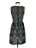 rue21 100% Polyester Paisley Blue Cocktail Dress Size S - photo 2