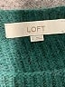 Ann Taylor LOFT Solid Green Pullover Sweater Size S - photo 7