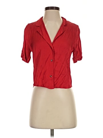 Olivaceous Short Sleeve Blouse (view 1)
