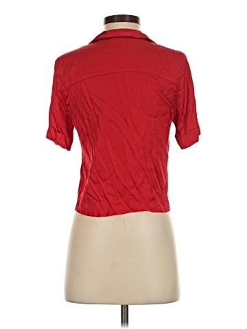 Olivaceous Short Sleeve Blouse (view 2)