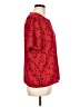 Notations Red Short Sleeve Blouse Size L - photo 4