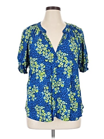 Dunnes Short Sleeve Blouse (view 1)