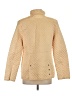 Anne Klein 100% Polyester Argyle Gold Coat Size S - photo 2