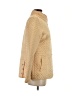 Anne Klein 100% Polyester Argyle Gold Coat Size S - photo 4