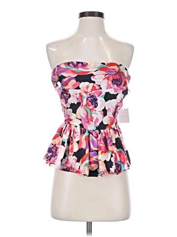 Lavender Brown Sleeveless Blouse (view 1)