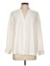 Brochu Walker 100% Polyester Ivory Long Sleeve Blouse Size L - photo 1