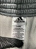 Adidas 100% Polyester Gray Track Pants Size 18 - 20 - photo 3