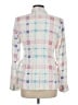 Maison d' Amelie 100% Baumwolle Checkered-gingham Ivory Blazer Size M - photo 2