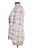 Maison d' Amelie 100% Baumwolle Checkered-gingham Ivory Blazer Size M - photo 5