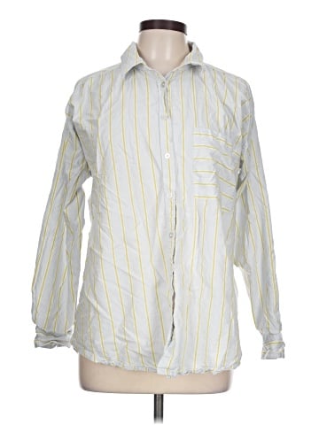 Ann Taylor LOFT Outlet Long Sleeve Button-Down Shirt (view 1)