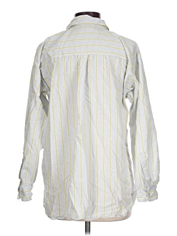 Ann Taylor LOFT Outlet Long Sleeve Button-Down Shirt (view 2)