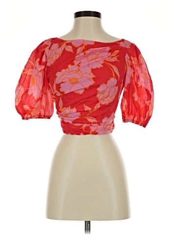 Olivaceous 3/4 Sleeve Blouse (view 1)