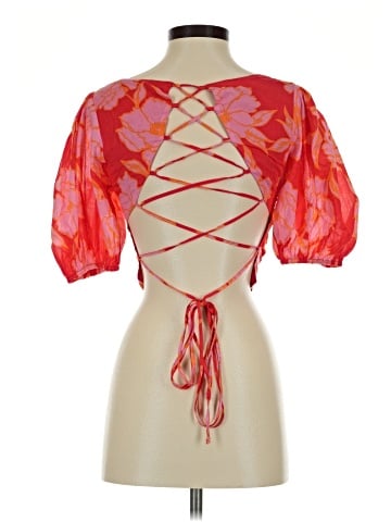 Olivaceous 3/4 Sleeve Blouse (view 2)