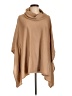 Charter Club 100% Wool Tan Poncho Size L - photo 1