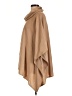 Charter Club 100% Wool Tan Poncho Size L - photo 5