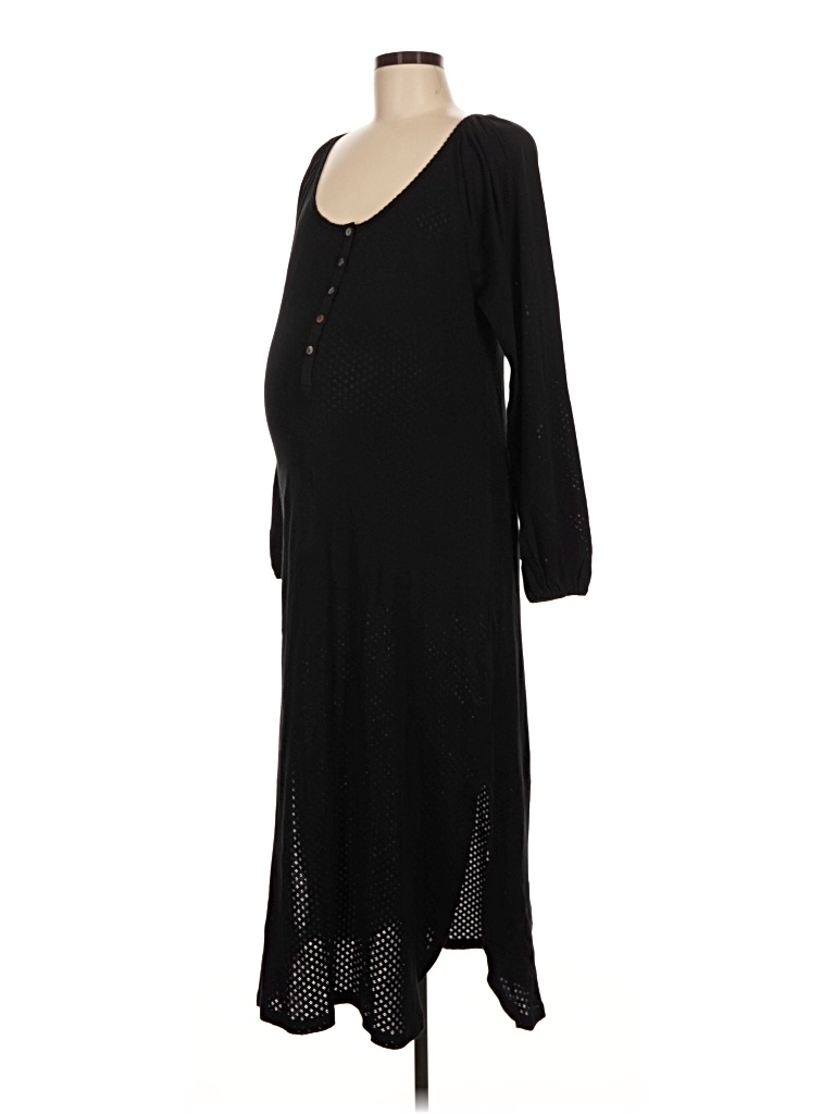 Pre-owned Hatch Casual Dress In Black