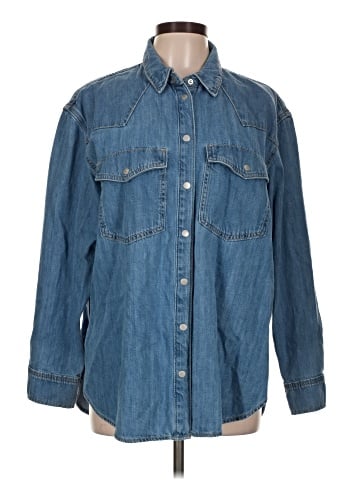 Universal Thread Denim Jacket (view 1)