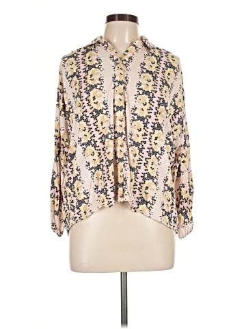Porridge 3/4 Sleeve Blouse (view 1)