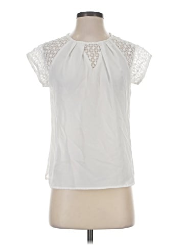 Allegra K Short Sleeve Blouse (view 1)