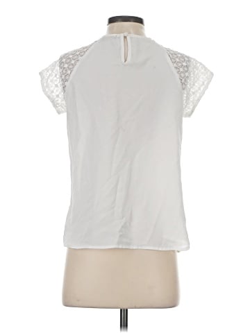 Allegra K Short Sleeve Blouse (view 2)