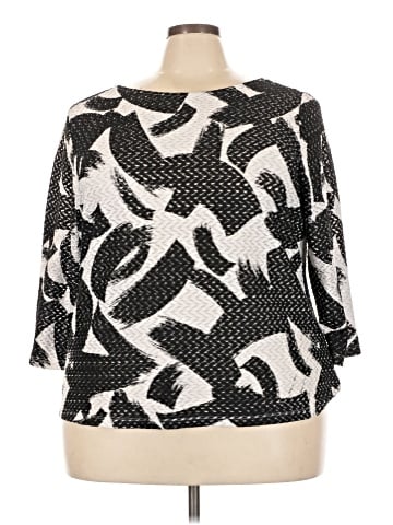 Ruby Rd. 3/4 Sleeve Blouse (view 1)