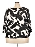 Ruby Rd. Black 3/4 Sleeve Blouse Size 3X - photo 1