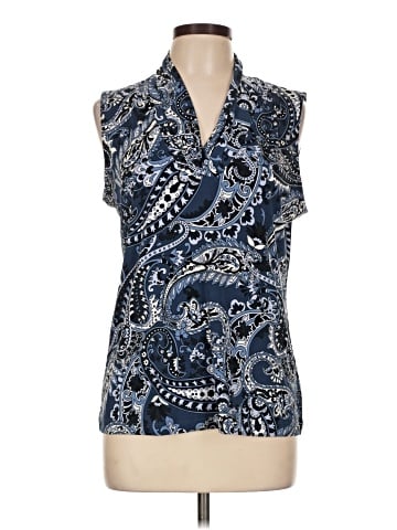 Anne Klein Sleeveless Blouse (view 1)
