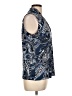 Anne Klein Blue Sleeveless Blouse Size L - photo 4