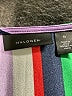 Halogen 100% Polyester Stripes Purple Short Sleeve Top Size M - photo 7