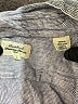 Hartford 100% Linen Gray Long Sleeve Button-Down Shirt Size L - photo 7