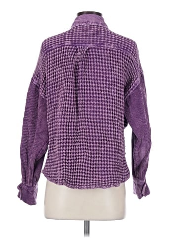 BDG Long Sleeve Button-Down Shirt (view 2)