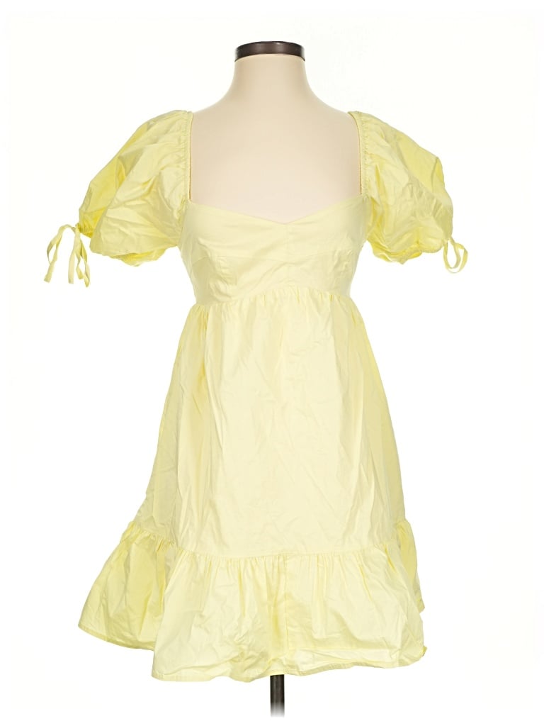 Pre-owned &merci Cocktail Dress In Yellow