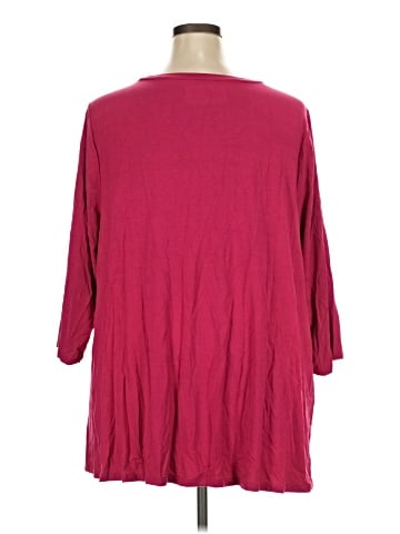 Jessica London 3/4 Sleeve T-Shirt (view 2)