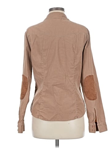 Moda International Long Sleeve Button-Down Shirt (view 2)