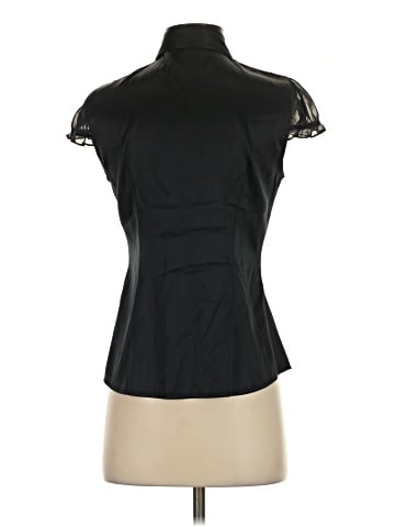 INC International Concepts Short Sleeve Silk Top (view 2)
