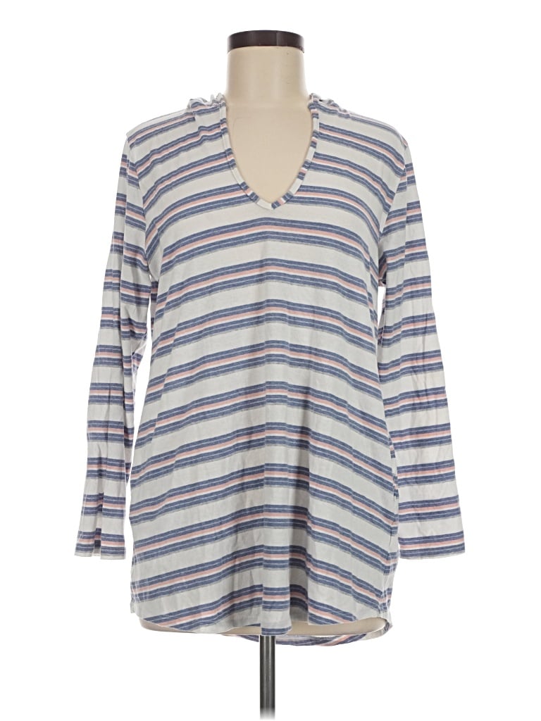 Pre-owned Splendid Poncho In Gray