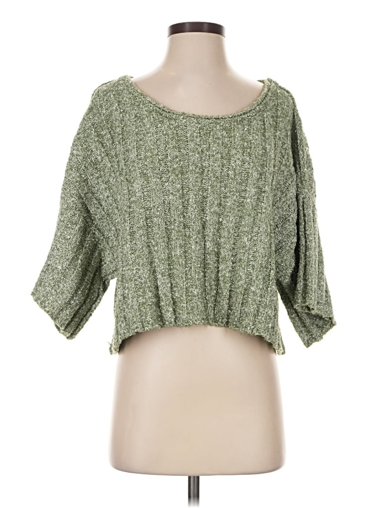 Pre-owned Papermoon Pullover Sweater In Green
