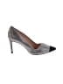 Tory Burch 100% Leather Gray Heels Size 8 1/2 - photo 1