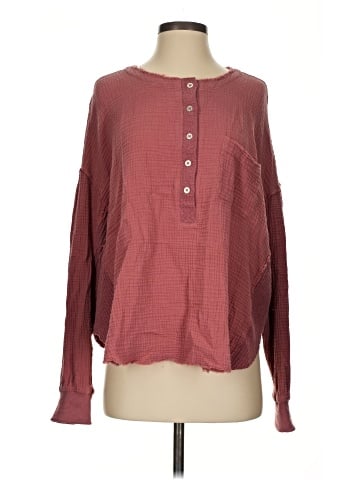 Planet Gold Long Sleeve Blouse (view 1)