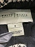 White House Black Market Houndstooth Ivory Blazer Size 4 - photo 6