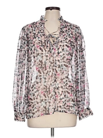 Reiss Long Sleeve Blouse (view 1)