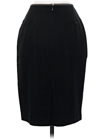 Linda Allard Ellen Tracy Wool Skirt (view 2)