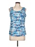 Olive and Oak 100% Polyester Blue Sleeveless Top Size L - photo 1