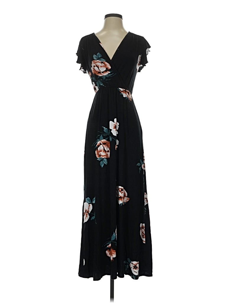 Pre-owned Loveappella Casual Dress In Black