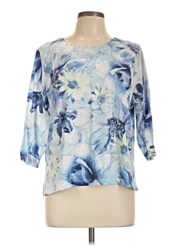 Alfred Dunner 3/4 Sleeve Blouse (view 1)