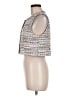 Cinq à Sept 100% Polyester Silver Vest Size 6 - photo 5