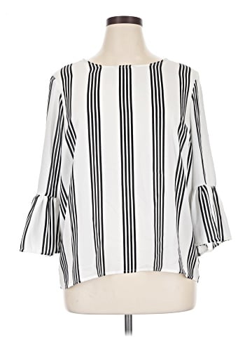 Elle 3/4 Sleeve Blouse (view 1)