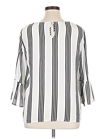 Elle 3/4 Sleeve Blouse (view 2)